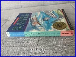 Harry Potter and the Chamber of Secrets, JK Rowling, first print, signed