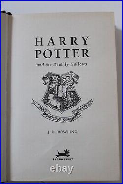 Harry Potter and the Deathly Hallows. Deluxe Sign 1st Edition