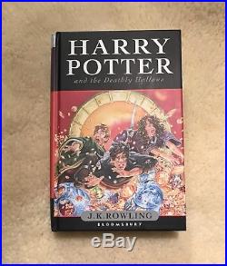 Harry Potter and the Deathly Hallows Signed First Edition