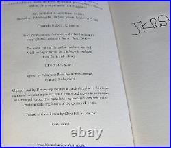 Harry Potter and the Order of the Phoenix signed by Rowling Hardback 1st Edition