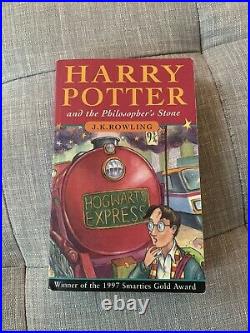 Harry Potter and the Philosopher's Stone, JK Rowling, signed first edition
