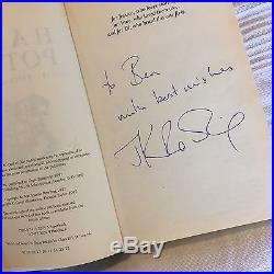 Harry Potter and the Philosopher's Stone Signed J K Rowling First Edition Book
