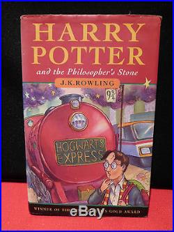 Harry Potter and the Philosophers Stone First Edition Third Printing. 1997
