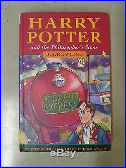 Harry Potter and the Philospher's Stone First Edition SIGNED