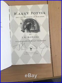 Harry Potter and the Prisoner Of Azkaban, 1st American Edition Signed JK Rowling