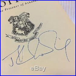 Harry Potter and the Prisoner of Azkaban Signed J K Rowling First Edition Book