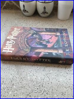 Harry Potter & the Sorcerers Stone US First Edition JK Rowling Signed