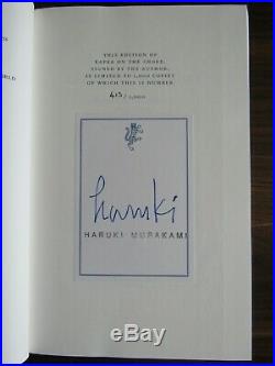 Haruki Murakami Kafka on the Shore First UK Edition Signed / Limited