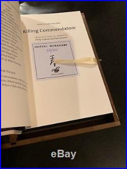 Haruki Murakami Killing Commendatore Signed Limited First Edition