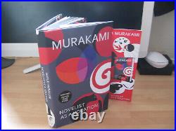 Haruki Murakami hand signed Novelist As A Vocation 1st print stamped black edges
