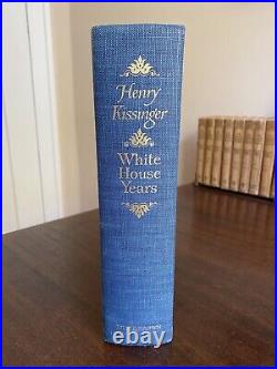 Henry Kissinger SIGNED FIRST LIMITED EDITION White House Years (#251/3,500) HC