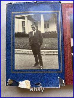 Henry Kissinger SIGNED The White House Years & Years of Upheaval (HB 1st Ed) 1st