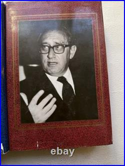 Henry Kissinger SIGNED The White House Years & Years of Upheaval (HB 1st Ed) 1st