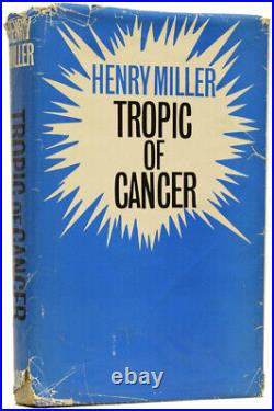 Henry MILLER / Tropic of Cancer Signed 1st Edition