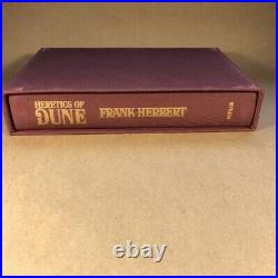 Heretics Of Dune by Frank Herbert (Signed, Limited First Edition, Hardcover)
