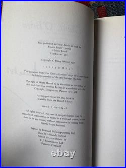 Hilary Mantel the Giant, O'Brien, 1st edition, signed, fine