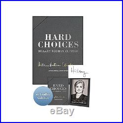 Hillary Clinton HARD CHOICES Signed Limited First Edition COA Leather Bound Box