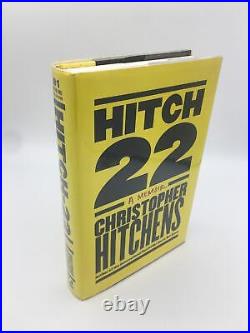 Hitch-22 A Memoir (Signed) Hitchens, Christopher First Edition Hardcover Twel