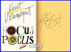 Hocus Pocus by Kurt Vonnegut Signed First Edition / Ninth Printing HC