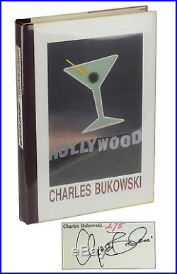 Hollywood by CHARLES BUKOWSKI SIGNED Limited First Edition 1989 Black Sparrow