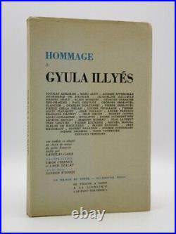 Hommage a Gyula Illyes SIGNED by Illyes 1963 1st Edition Hungarian Poetry