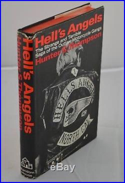 Hunter S. Thompson SIGNED Hell's Angels First Book Club Edition