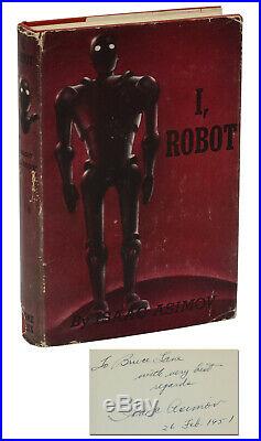 I, Robot by ISAAC ASIMOV SIGNED First Edition 1950 Inscribed Orig Jacket