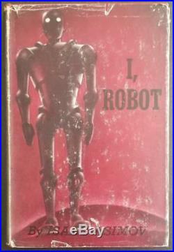 I, Robot by Isaac Asimov Signed 1st edition 1950 Gnome Press