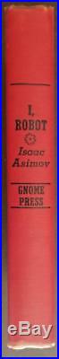I, Robot by Isaac Asimov Signed 1st edition 1950 Gnome Press