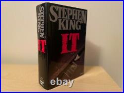 IT Stephen King 1986 True First Edition SIGNED