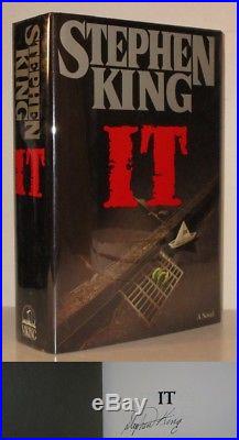 IT Stephen King First Edition 1st Printing Signed