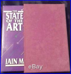 Iain m banks the state of the art signed limited rare first edition fiction