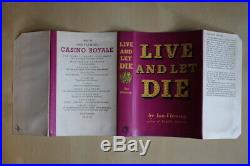 Ian Fleming (1954)'Live and Let Die', UK first edition, first state, signed ALS