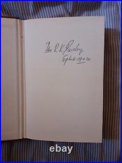 Ian Paisley The Man & His Message 1st Edition SIGNED 1976 Super Rare