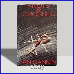 Ian Rankin Knots and Crosses SIGNED First Edition 1987