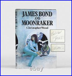 Ian WOOD FLEMING, Christopher / James Bond and Moonraker Signed 1st Edition