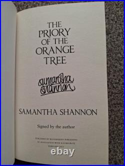Illumicrate Signed First Edition Priory Of The Orange Tree Samantha Shannon
