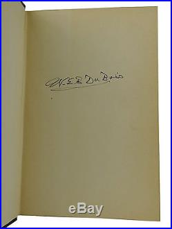 In Battle for Peace SIGNED by W. E. B. Du BOIS First Edition 1st WEB DUBOIS
