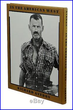 In the American West SIGNED by RICHARD AVEDON First Edition 1st Print 1985