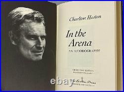 In the Arena SIGNED by Charlton Heston 1/1700 Easton Press First Edition