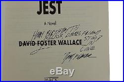 Infinite Jest SIGNED by DAVID FOSTER WALLACE First Paperback Edition 1st 1997