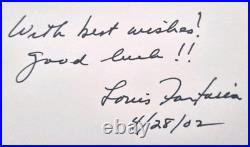 Instant Shakespeare SIGNED FIRST EDITION by Louis Fantasia 2002 Hardcover