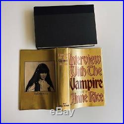 Interview with the Vampire SIGNED 1st Edition, First Printing Anne Rice
