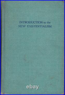 Introduction To The New Existentialism by COLIN WILSON SIGNED 1st HC 1967