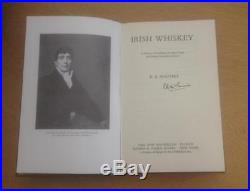 Irish Whiskey E B McGuire First Edition SIGNED Good Hardcover