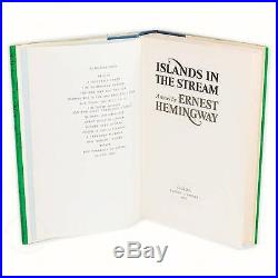 Islands in the Stream by Ernest Hemingway, Signed First Edition with Dust Jacket