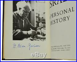 Israel A Personal History SIGNED by DAVID BEN-GURION Limited First Edition