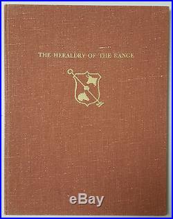 J Evetts Haley The Heraldry of the Range SIGNED FIRST EDITION 1949 Hertzog
