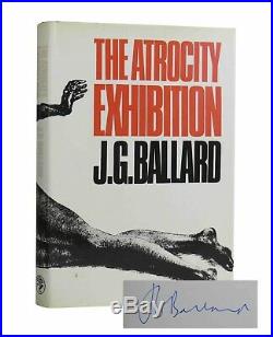 J. G. Ballard The Atrocity Exhibition Signed First UK Edition 1970 & Postcard