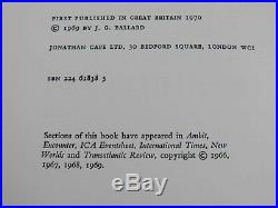 J. G. Ballard The Atrocity Exhibition Signed First UK Edition 1970 & Postcard